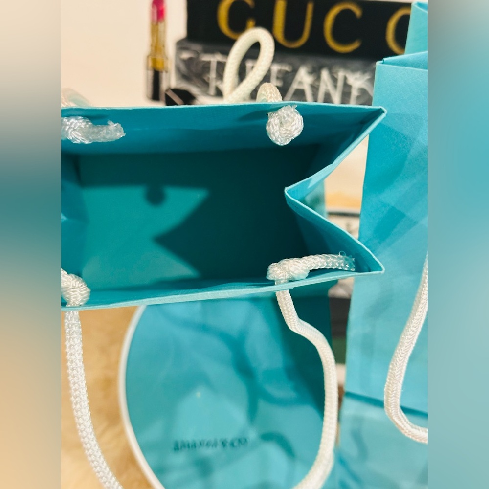 Tiffany & Co. Jewelry Shopping Bag L 6” X 5” W (Listing for 1) - Picture 6 of 7